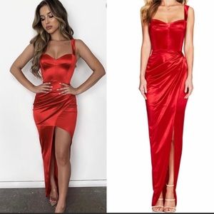 Nookie Red Slay Gown